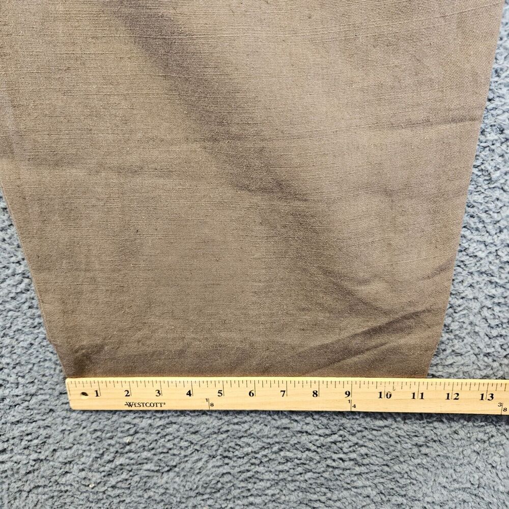 Senso Unico Pants Women Size Medium Brown Linen‎ High Rise Pleated Front - Picture 6 of 10